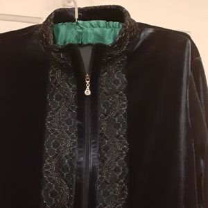 Unique Jaclyn Smith Green Jacket